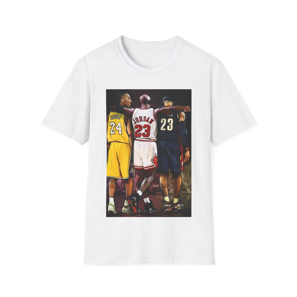 Kobe Bryant Michael Jordan LeBron James NBA T-Shirt