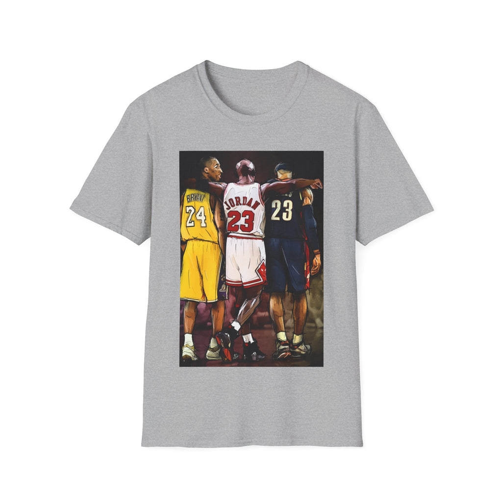 Kobe Bryant Michael Jordan LeBron James NBA T-Shirt